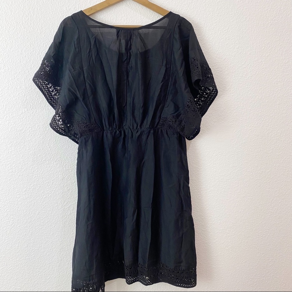 HD In Paris- Black Swim Suit Cover Up Size 12 - Picture 2 of 4